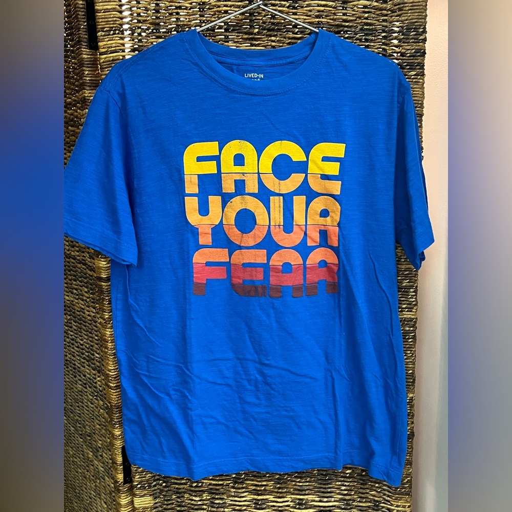 Gap- Face your fear- Blue, Size: Medium